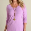 Soft Essential Supima Isabel Long Sleeve Tunic<Soft Surroundings Outlet