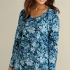 Soft Essential Supima Isabel Long Sleeve Tunic<Soft Surroundings Outlet