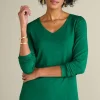 Soft Essential Supima Isabel Long Sleeve Tunic<Soft Surroundings Outlet