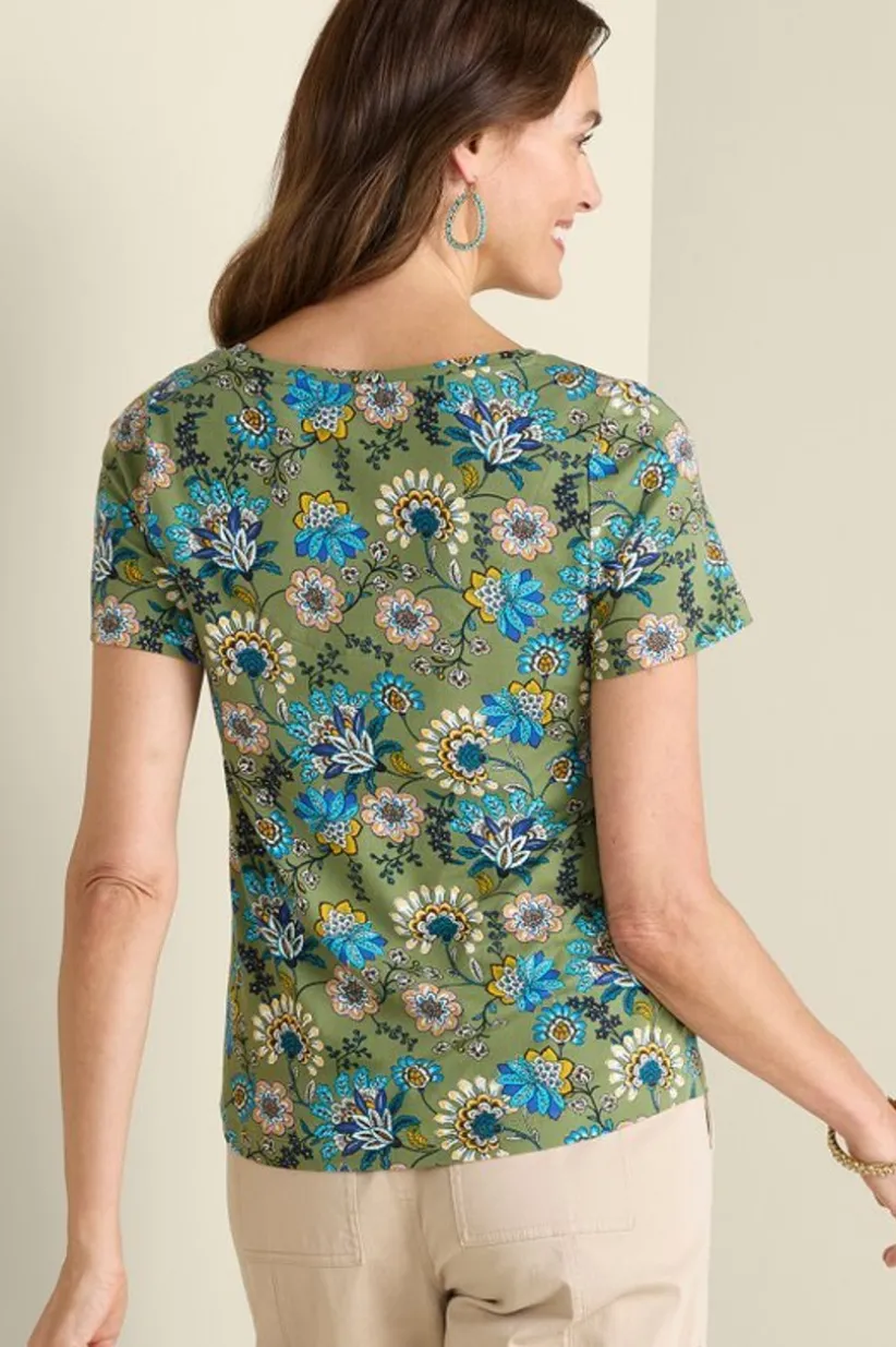 Soft Essential Supima Short Sleeve Tee<Soft Surroundings Online