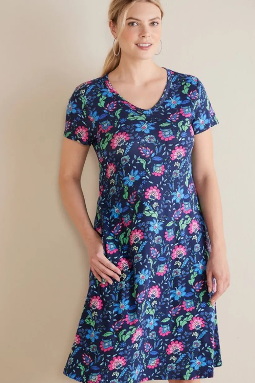 Soft Essential Supima T-Shirt Dress<Soft Surroundings Online