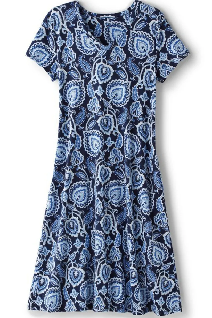 Soft Essential Supima T-Shirt Dress<Soft Surroundings Online