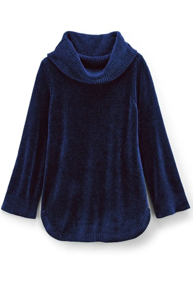 Soft Winds Chenille Tunic Sweater<Soft Surroundings Fashion