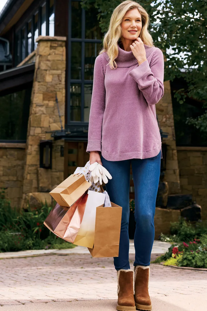 Soft Winds Chenille Tunic Sweater<Soft Surroundings Fashion