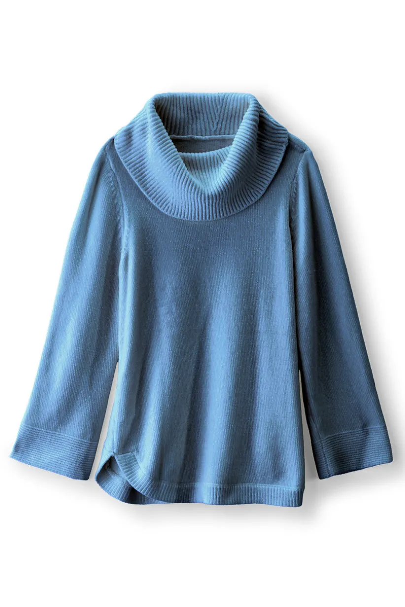 Soft Winds Chenille Tunic Sweater<Soft Surroundings Fashion