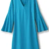 Soleil Linen Blend Dress<Soft Surroundings Online