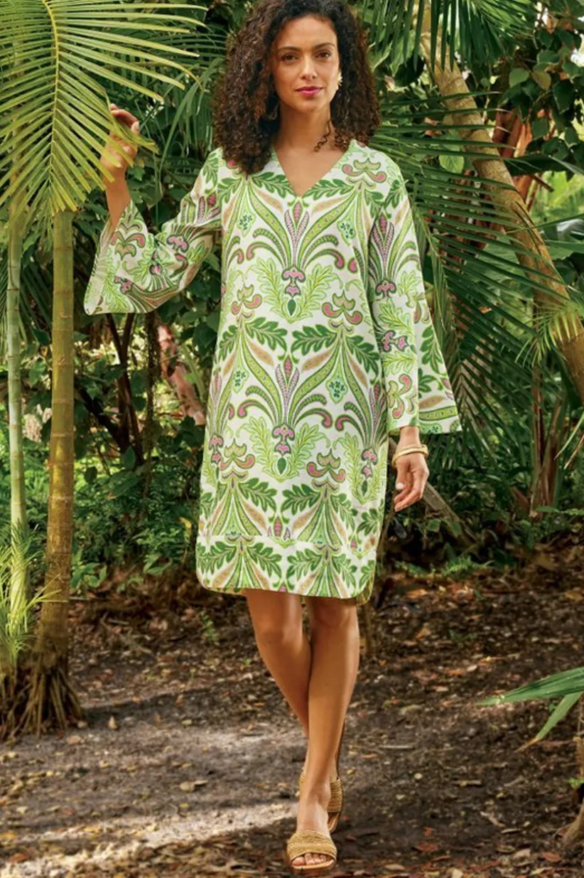 Soleil Linen Blend Dress<Soft Surroundings Online