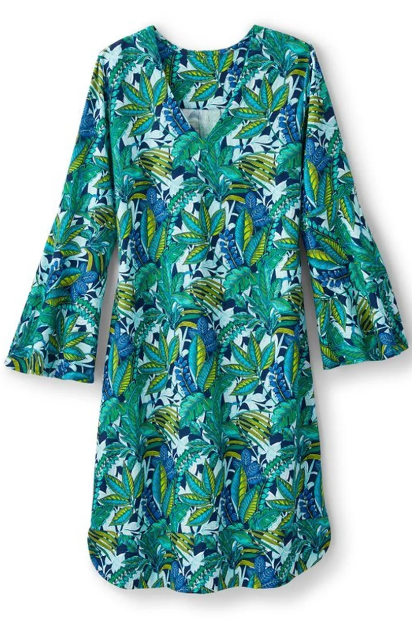 Soleil Linen Blend Dress<Soft Surroundings Online