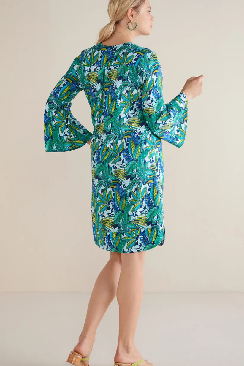 Soleil Linen Blend Dress<Soft Surroundings Online