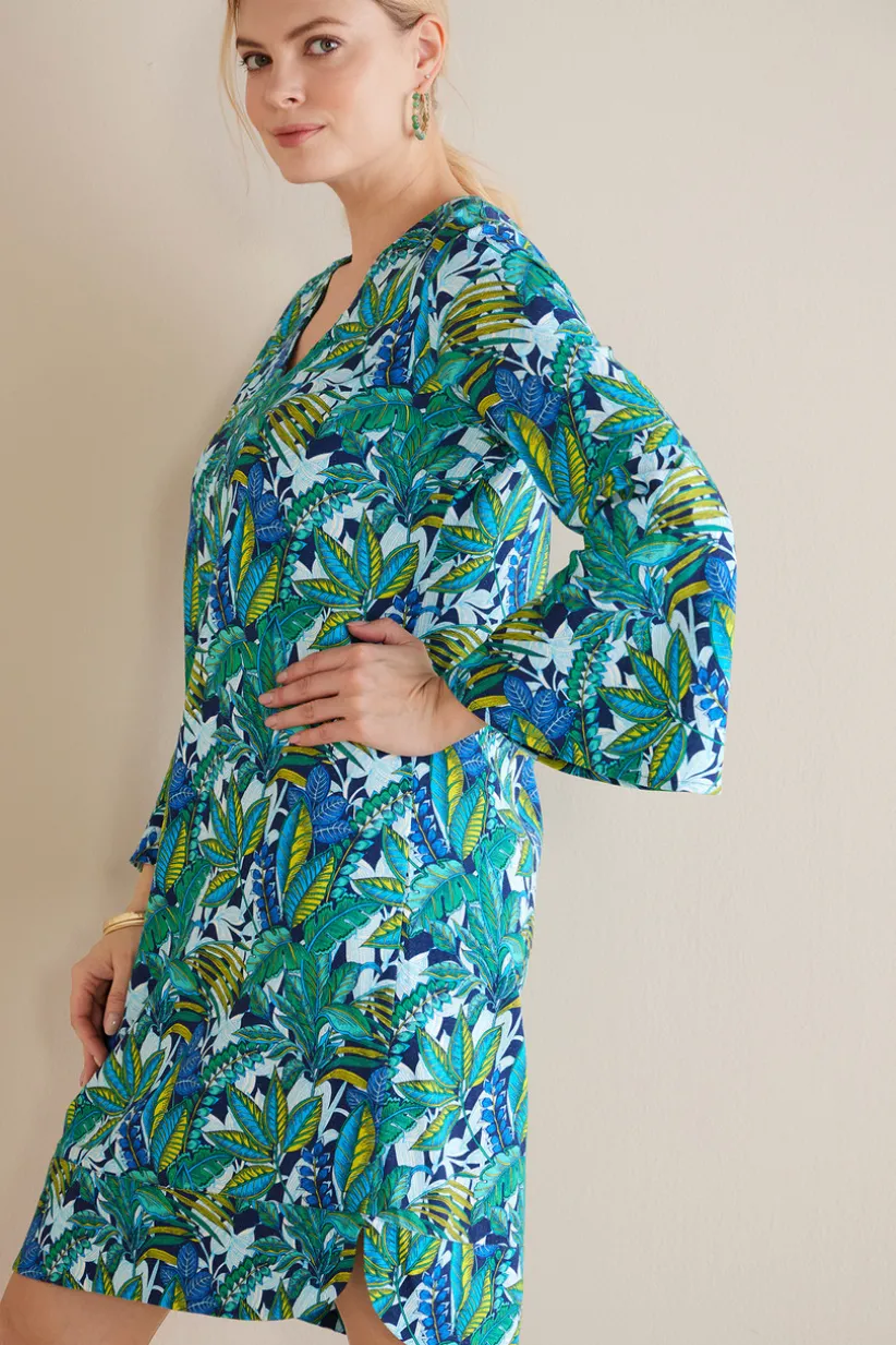 Soleil Linen Blend Dress<Soft Surroundings Online