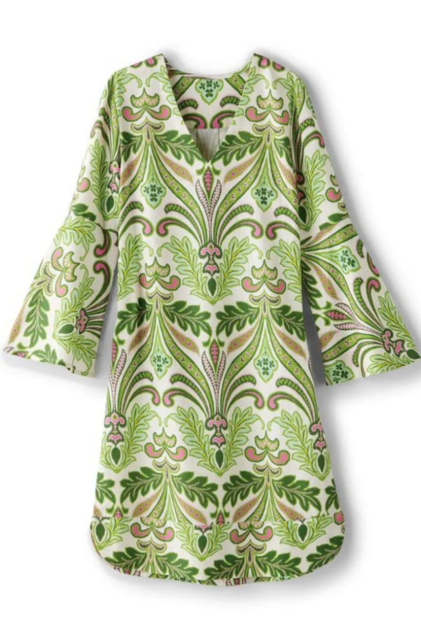 Soleil Linen Blend Dress<Soft Surroundings Online