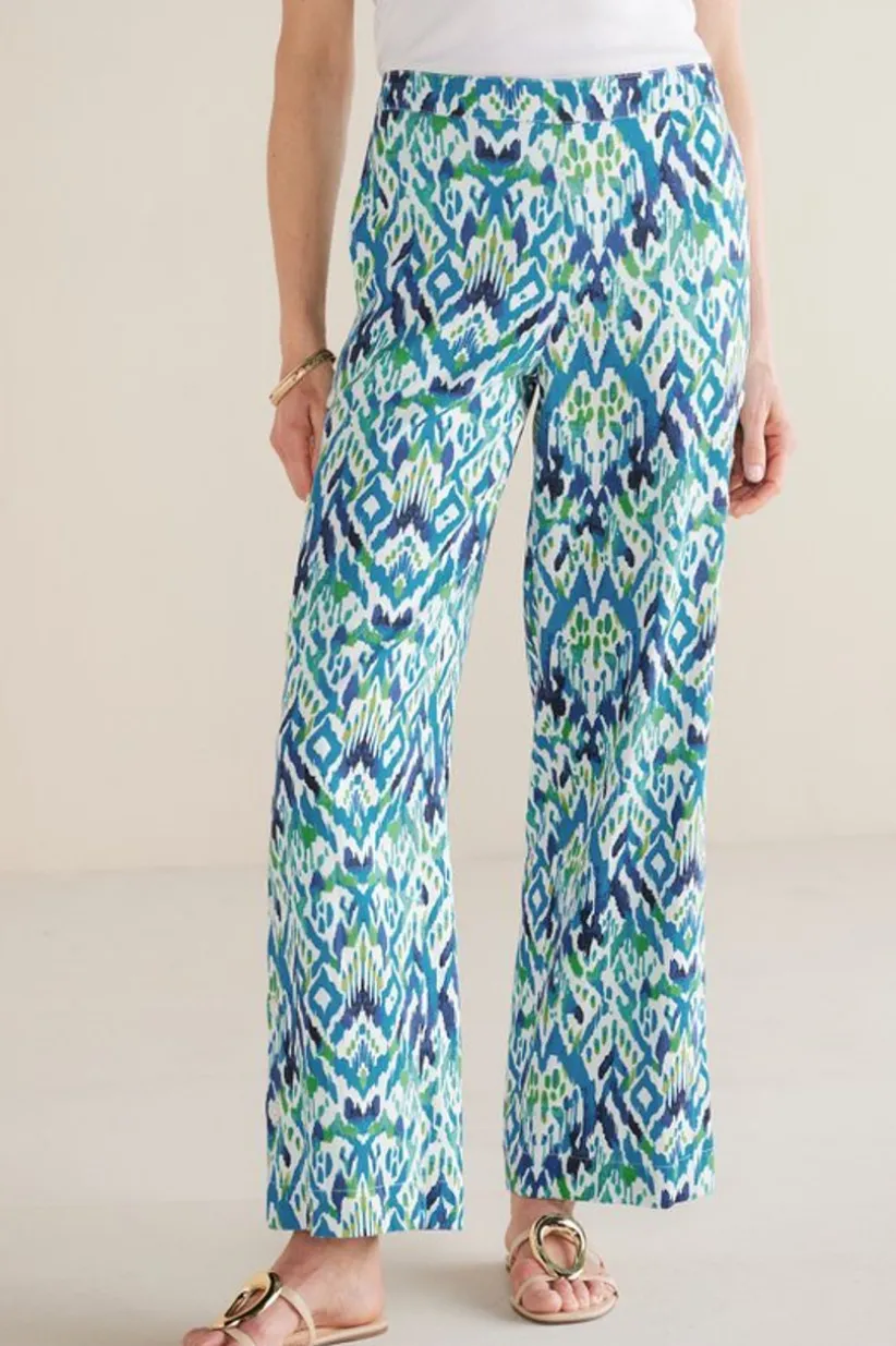 Sonoma Linen Blend Wide Leg Pants<Soft Surroundings Fashion