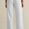 Sonoma Linen Blend Wide Leg Pants<Soft Surroundings Fashion