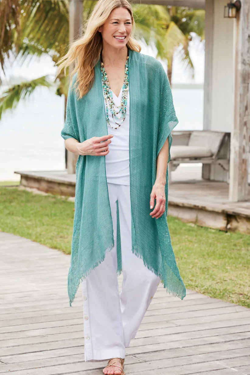 Sonoma Linen Blend Wide Leg Pants<Soft Surroundings Fashion