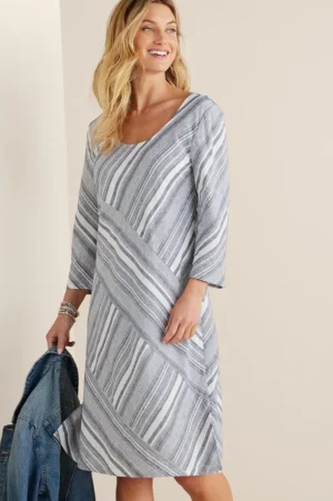 Sonya Linen Dress<Soft Surroundings New