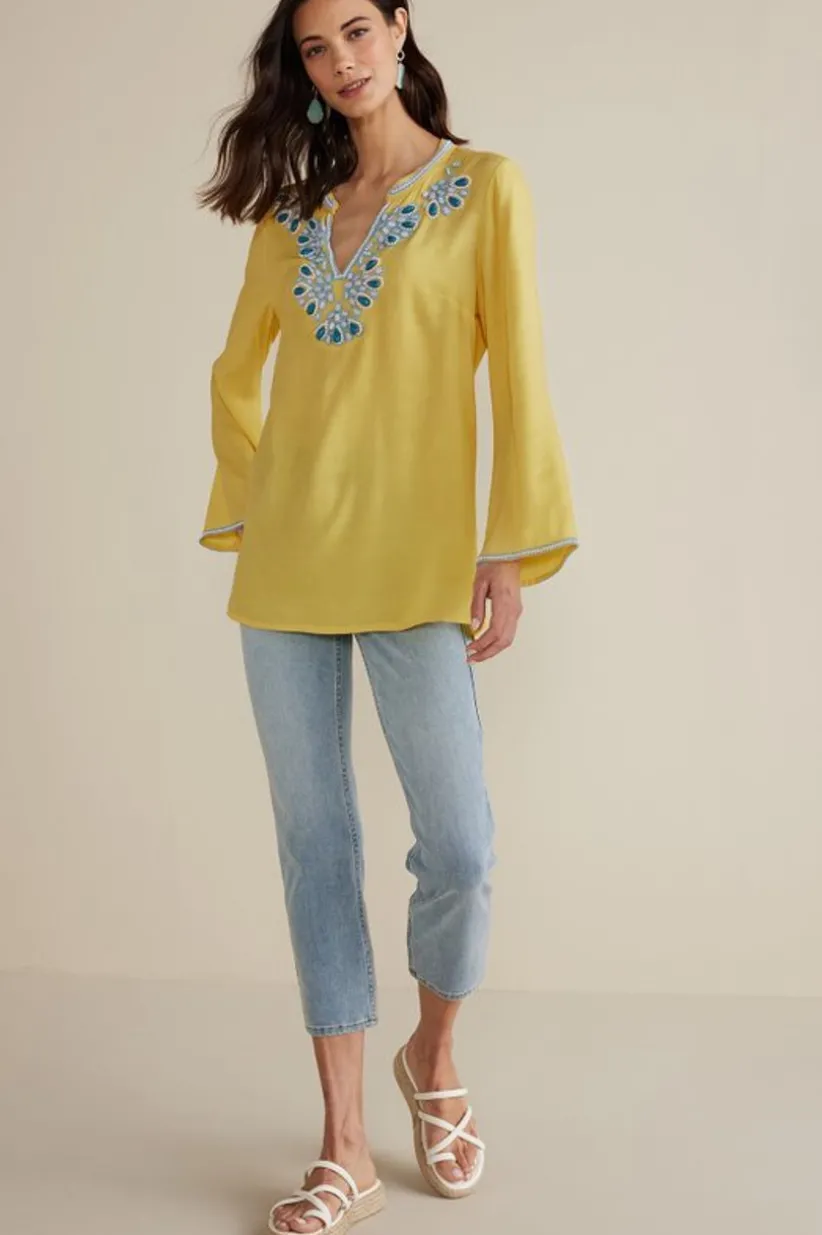 Soraya Embellished Tunic<Soft Surroundings New