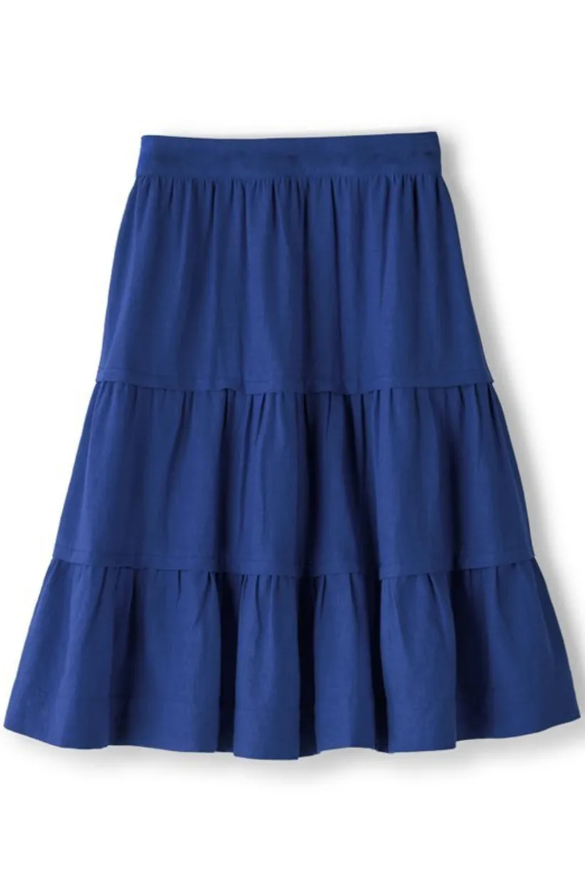 Talisa Linen Blend Skirt<Soft Surroundings Outlet