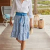 Talisa Linen Blend Skirt<Soft Surroundings Outlet