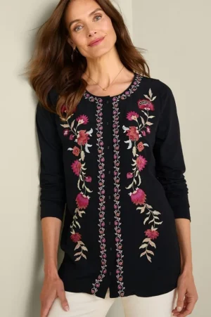 Talulla Embroidered Tunic<Soft Surroundings Best