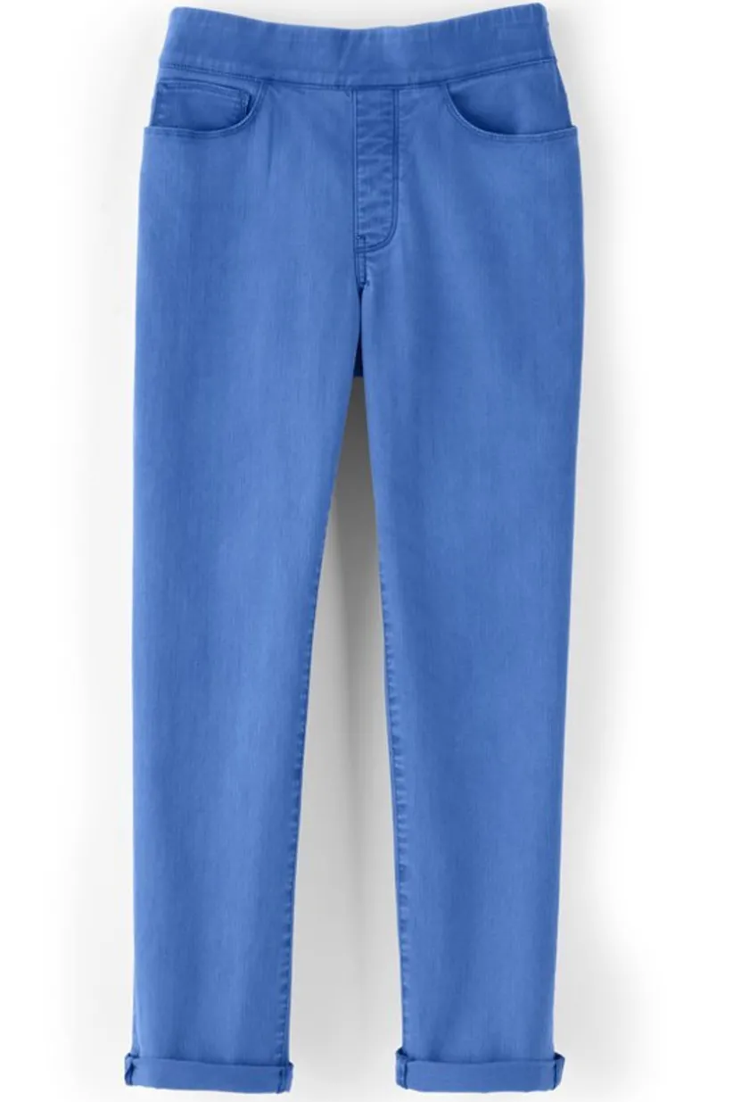 The Ultimate Denim Pull-On Crop<Soft Surroundings Best