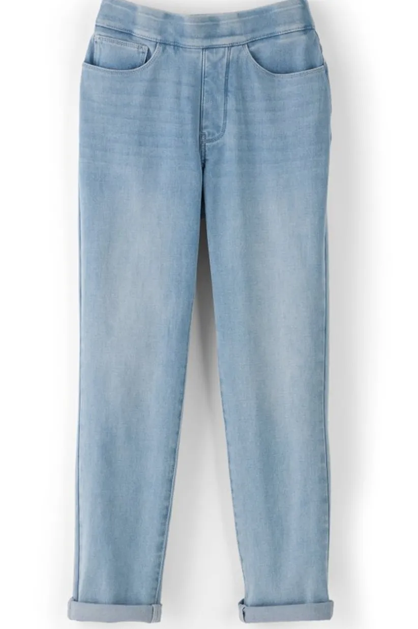 The Ultimate Denim Pull-On Crop<Soft Surroundings Best