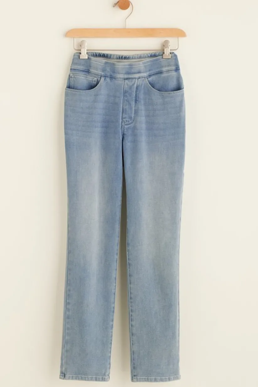 The Ultimate Denim Pull-On Crop<Soft Surroundings Best