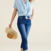 The Ultimate Denim Pull-On Crop<Soft Surroundings Best