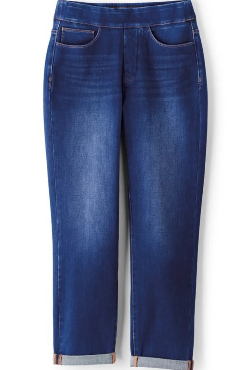 The Ultimate Denim Pull-On Crop<Soft Surroundings Best