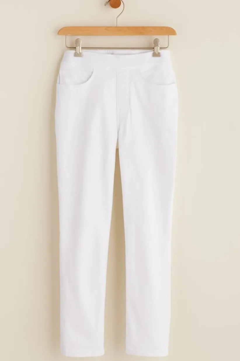 The Ultimate Denim Pull-On Crop<Soft Surroundings Best