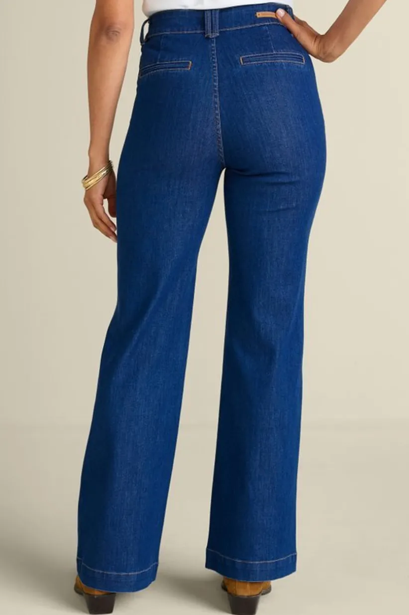 The Ultimate Denim Trouser Jeans<Soft Surroundings Fashion