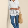 Trella Eyelet Top<Soft Surroundings Fashion