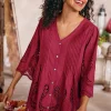 Trella Eyelet Top<Soft Surroundings Fashion
