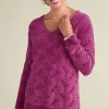 Trina Chenille Sweater<Soft Surroundings Hot