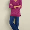 Trina Chenille Sweater<Soft Surroundings Hot