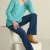 Trina Chenille Sweater<Soft Surroundings Hot