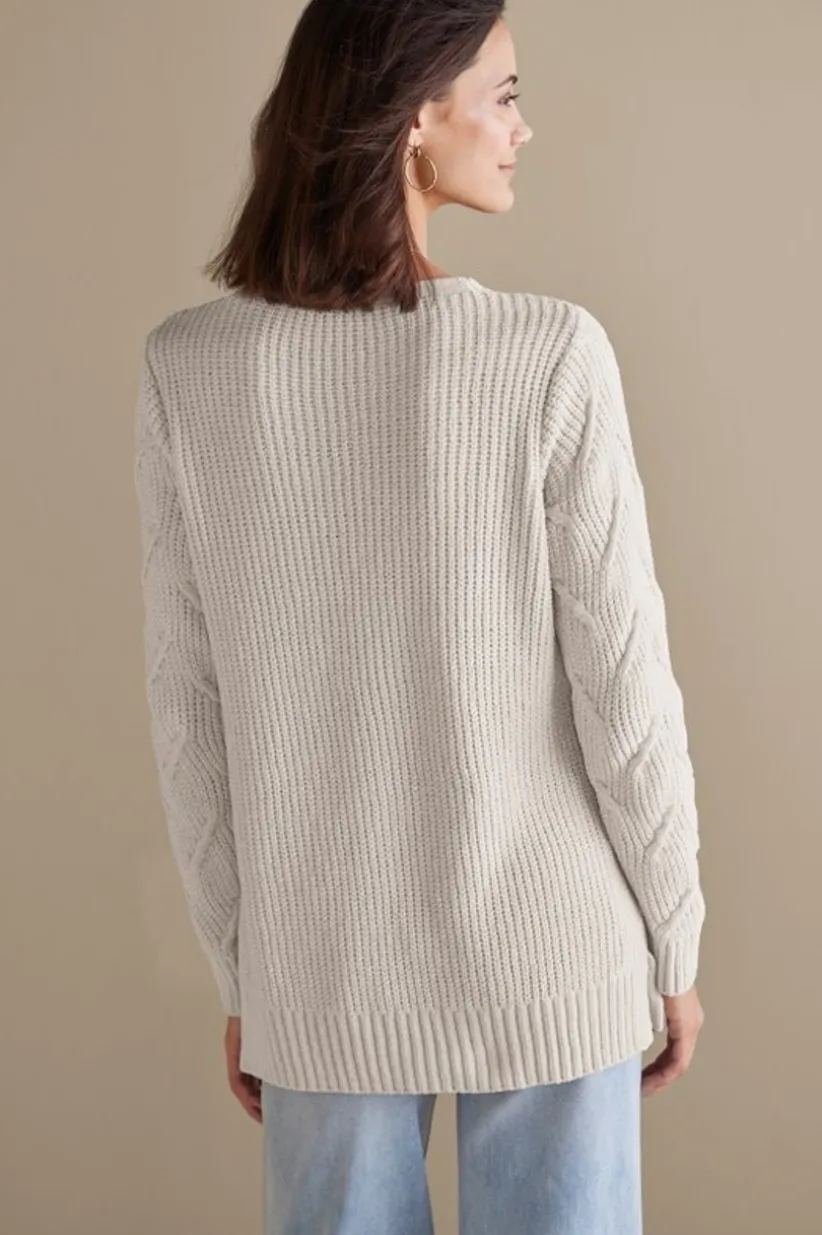 Trina Chenille Sweater<Soft Surroundings Hot