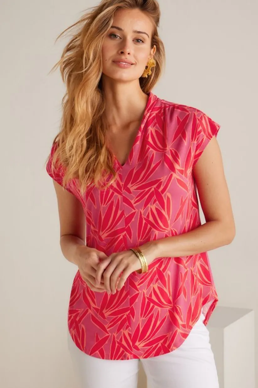 Twilight Luau Printed Tunic<Soft Surroundings Outlet