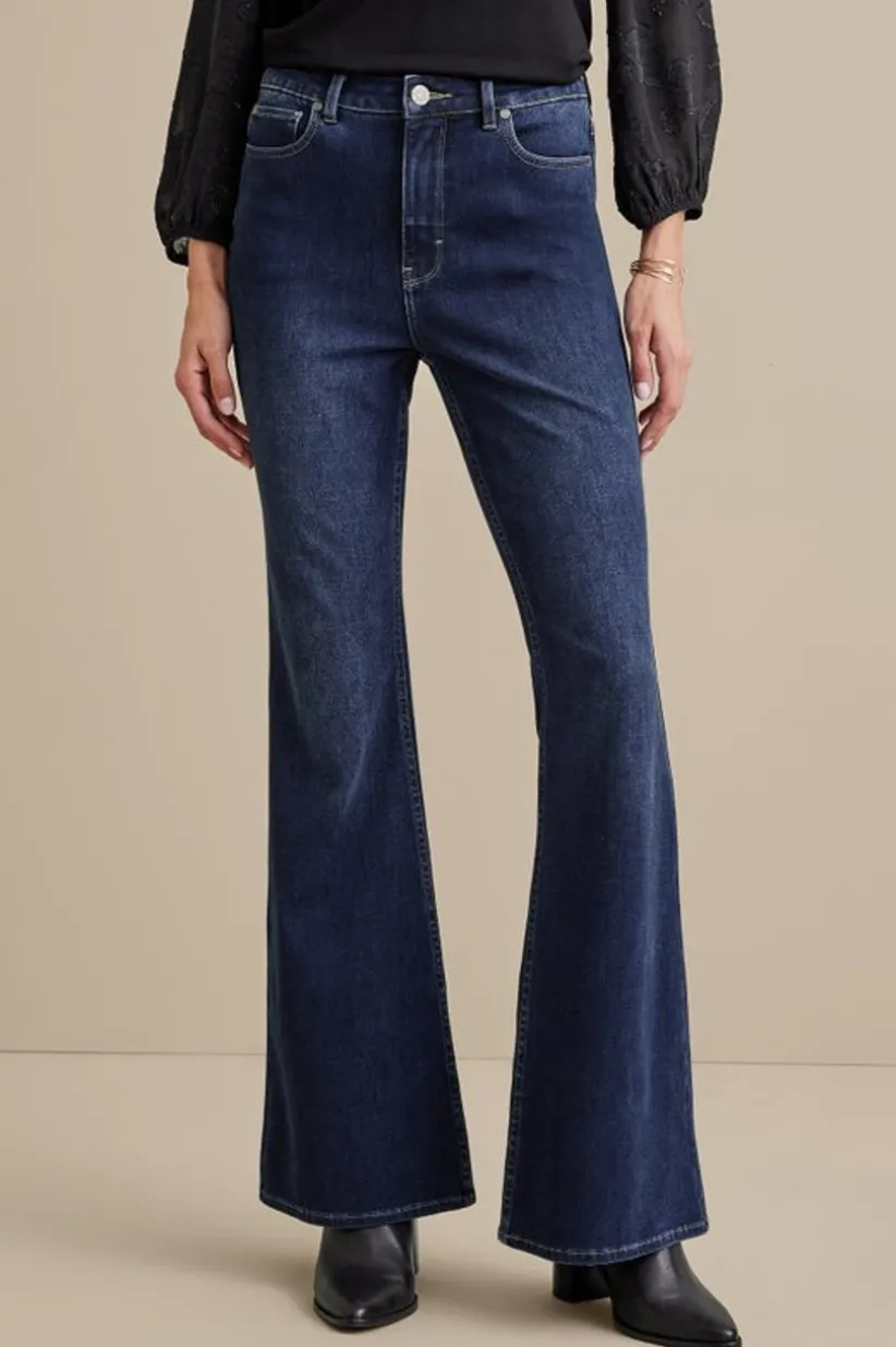 Ultimate Denim Flare Jeans<Soft Surroundings Discount