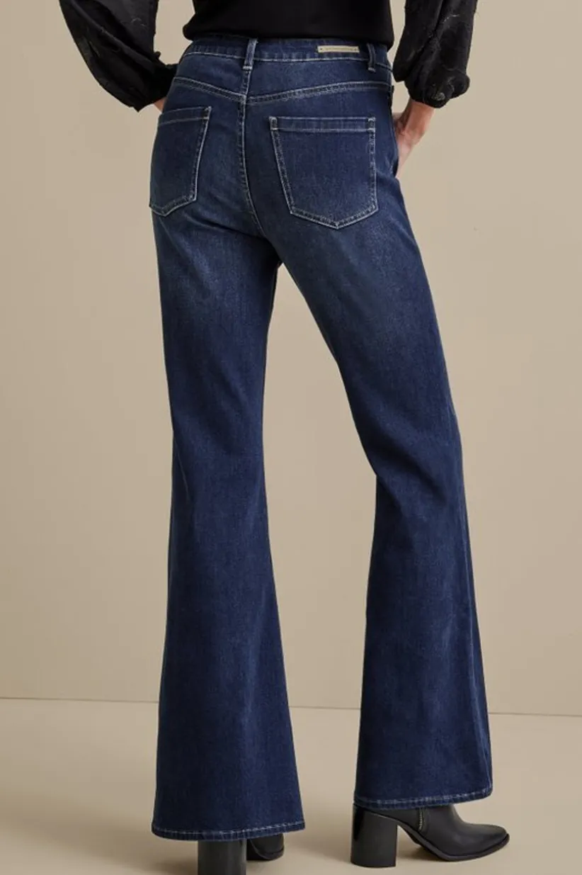 Ultimate Denim Flare Jeans<Soft Surroundings Discount