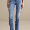 Ultimate Denim Pearl Straight Leg Jeans<Soft Surroundings Online