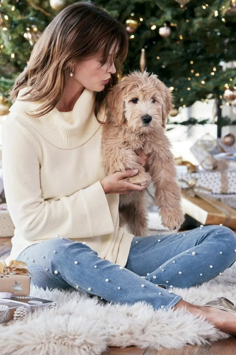 Ultimate Denim Pearl Straight Leg Jeans<Soft Surroundings Online