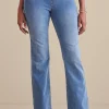Ultimate Denim Pull-On Bootcut Jeans<Soft Surroundings Clearance