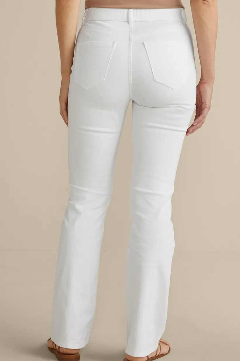 Ultimate Denim Pull-On Bootcut Jeans<Soft Surroundings Clearance