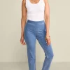 Ultimate Denim Pull-On Slim Leg Jeans<Soft Surroundings Discount