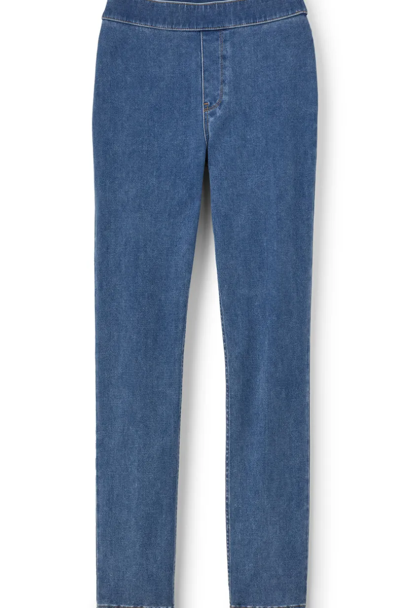 Ultimate Denim Pull-On Slim Leg Jeans<Soft Surroundings Discount