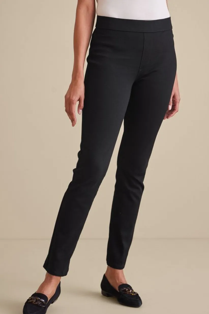Ultimate Denim Pull-On Slim Leg Jeans<Soft Surroundings Discount
