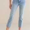 Ultimate Denim Slim Leg Crop Jeans<Soft Surroundings Best