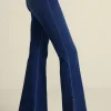 Ultimate Denim Slit Hem Flare Jeans<Soft Surroundings Online