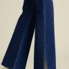 Ultimate Denim Slit Hem Flare Jeans<Soft Surroundings Online