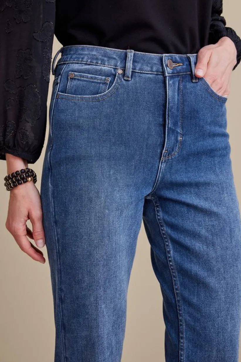 Ultimate Denim Straight Leg Jeans<Soft Surroundings Discount